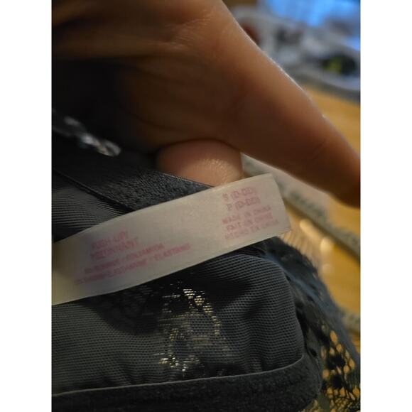 Victoria's Secret PINK Blue Floral Pullover Wire Free Push Up Bralette Sz Small - Picture 6 of 6